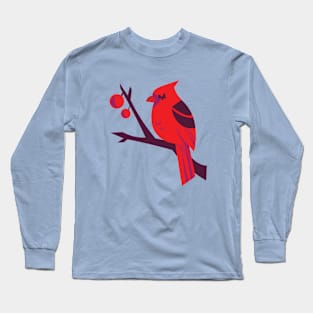 Winter Cardinal Long Sleeve T-Shirt